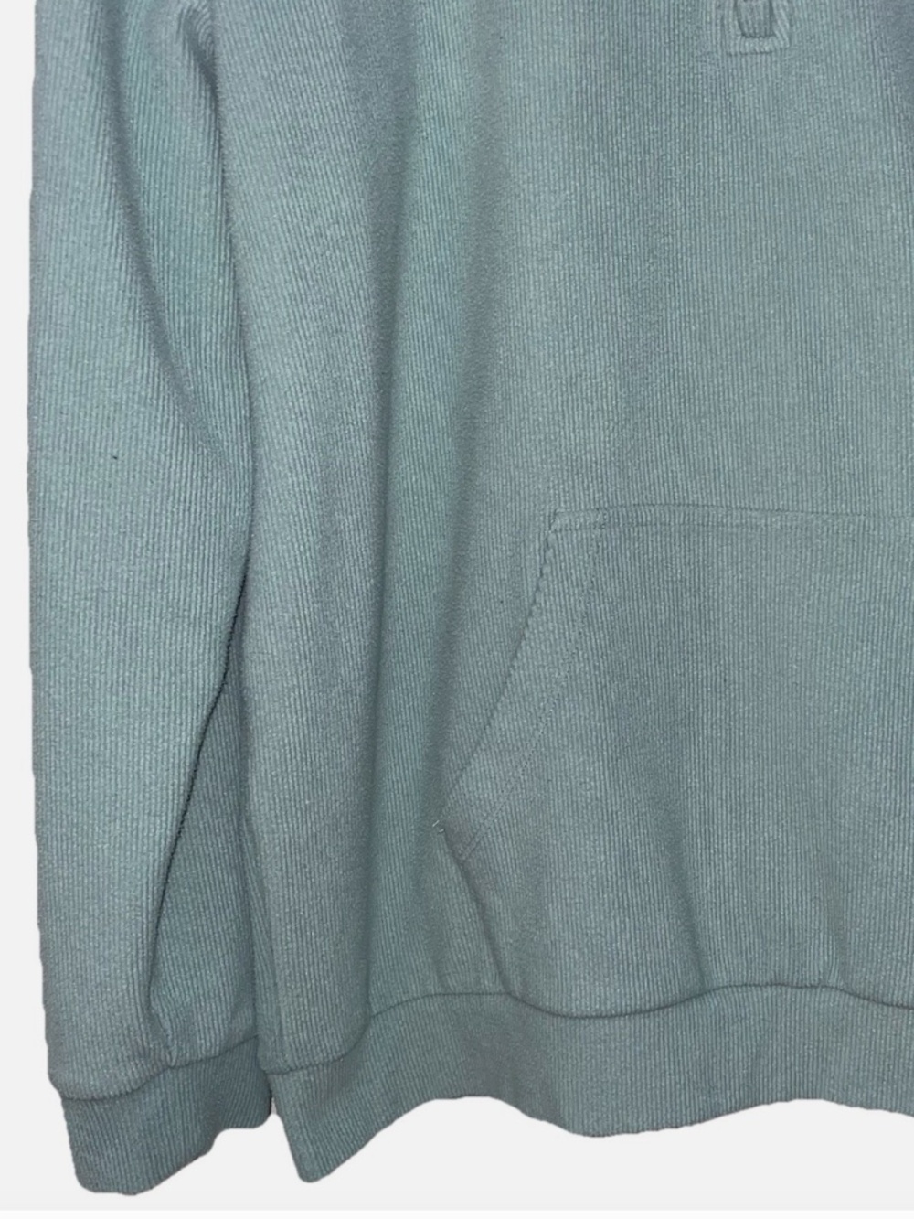 Marc New York Ribbed 1/4 Zip Sweatshirt Womens Medium Cozy - Picture 6 of 9